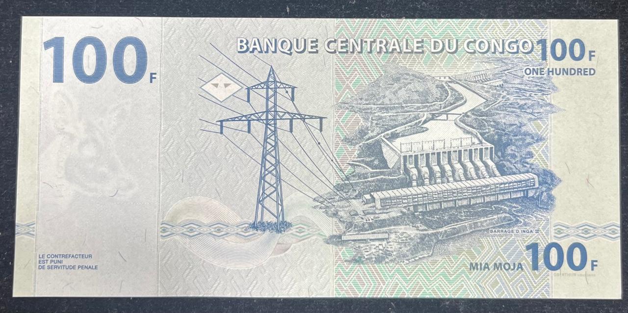 Congo 100 Francs GEM UNC Rare Note