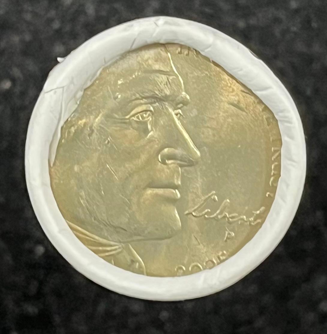 America 5 Cent Uncirculated Philabelphia Mint ROLL Mint 25 PIC Lowest PCS