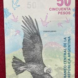 Argentina 50 Pesos GEM UNC Rare Note