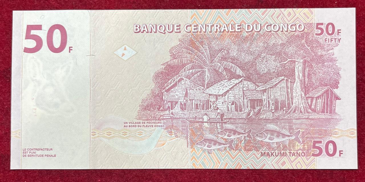 50 francs GEM UNC Rare Note