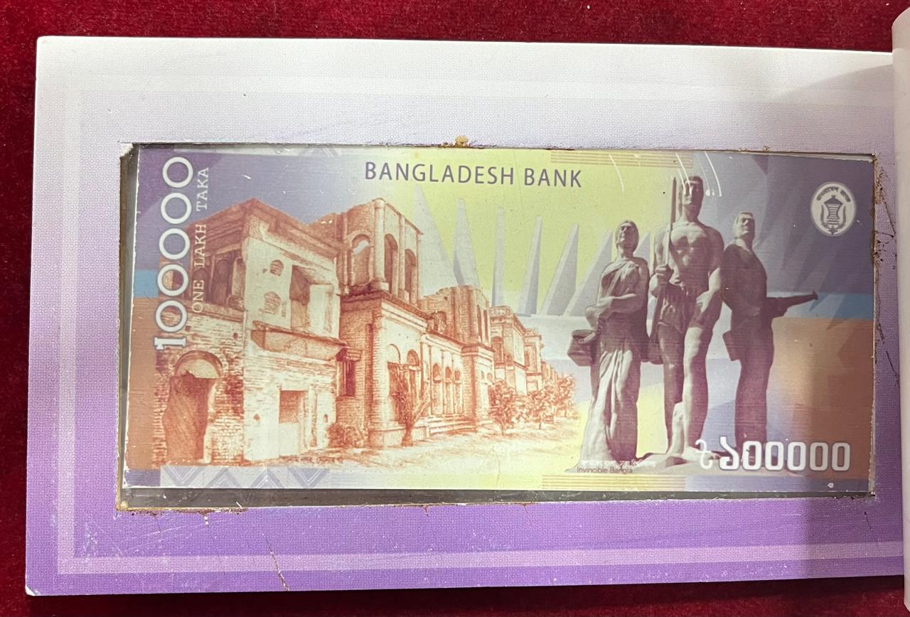 Bangladesh Mahatma Gandhi Souvenir Note Folder
