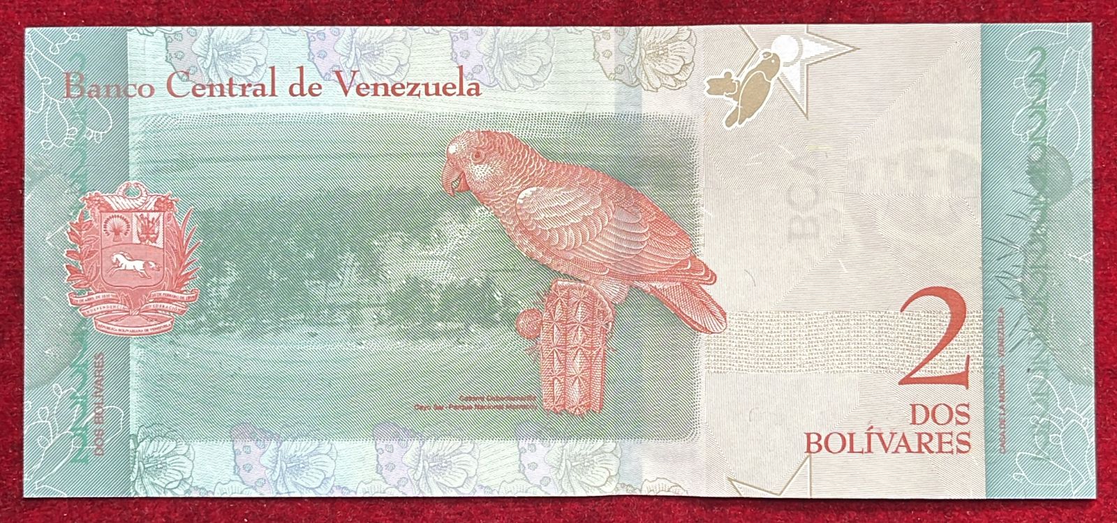 Venezuela 2 Bolívares GEM UNC Rare Note
