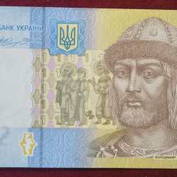 Ukraine 1 Hryvnia GEM UNC Bank Note