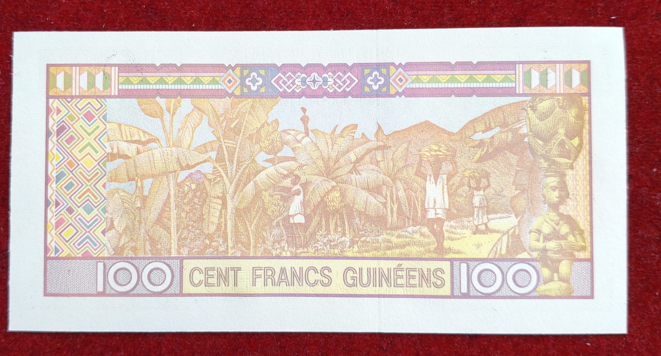 DE Guinee 100 Guineens GEM UNC Bank Note