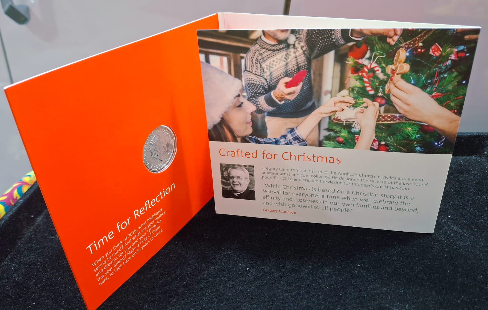 United Kingdom 20 Pounds 2016 - Elizabeth II Christmas, The Nativity Commemorative issue Royal Mint Issue Rare Silver (Weight 15.71 g)