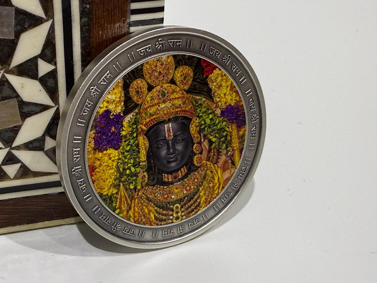 Lord Ram Vishnu’s 7th Incarnation Hindu God Series 2025 1 Oz 1000 Francs Cameroun Mintage only 108 Unique and Ultra Rare