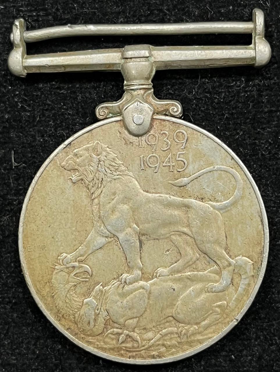 United Kingdom Medal - George VI War Medal ( an Named ) # Z-1357