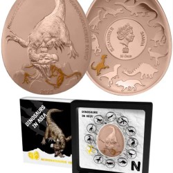 2023 Samoa - Dinosaurs in Asia Series - Neimongosaurus Yangi Proof Coin Pack Set