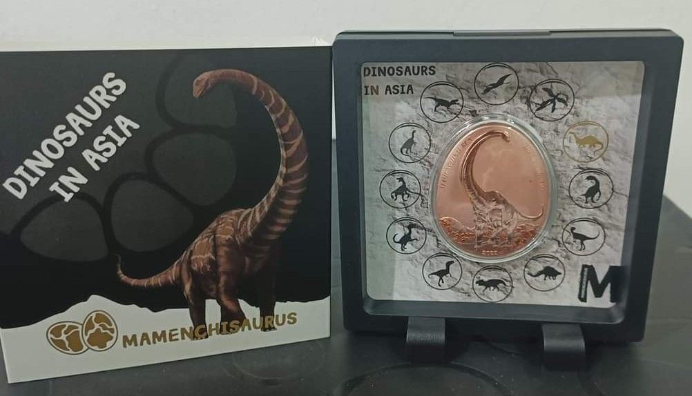 2022 Samoa – Dinosaurs in Asia Series –Mamenchisaurus Proof Coin Pack