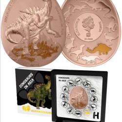 2023 Samoa - Dinosaurs in Asia Series - Huayangosaurus Taibaii Proof Coin Pack