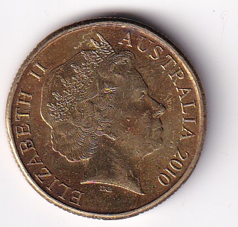 Australia Elizabeth 1 Dollar Commemorative Rare Coin # Z-1365