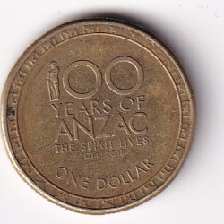 Australia Elizabeth 1 Dollar Commemorative Rare Coin # Z-1366