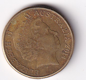 Australia Elizabeth 1 Dollar Commemorative Rare Coin # Z-1366