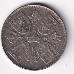 United Kingdom 5 Shillings 1960 - Elizabeth II Commemoration Rare Crown Size Coin #N-301