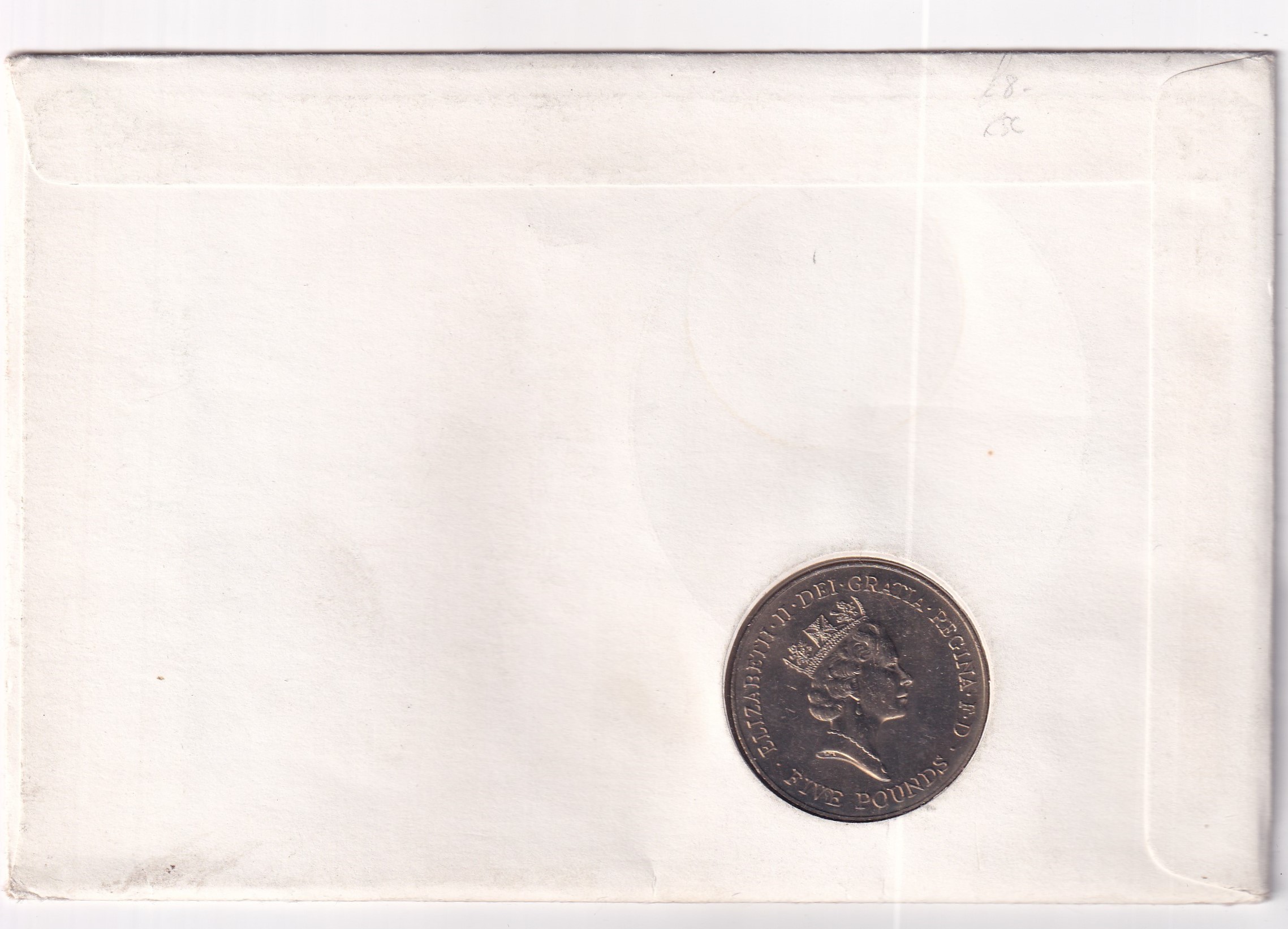 Regina 5 Pounds 1996 - 70th Birthday HER Majesty Queen Elizabeth II- Commemorative Coin First DAY Cover Mint Pack GEM UNC