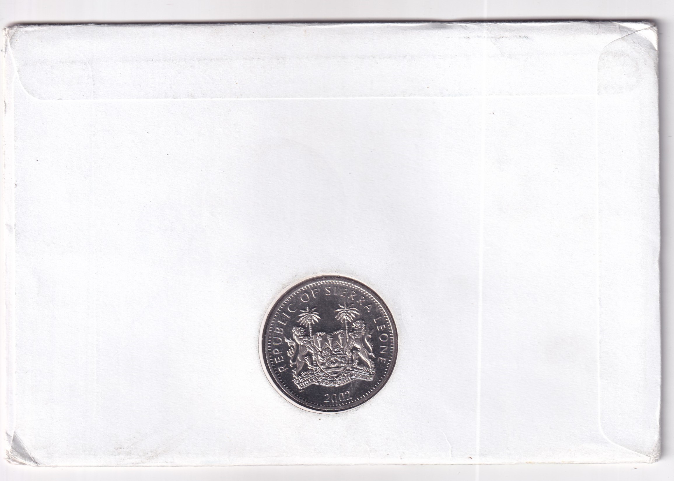 Sierra Leone 1 Dollar 2002 - HER Majesty *Queen Elizabeth* the Queen Mother - Commemorative Coin First DAY Cover Mint Pack GEM UNC