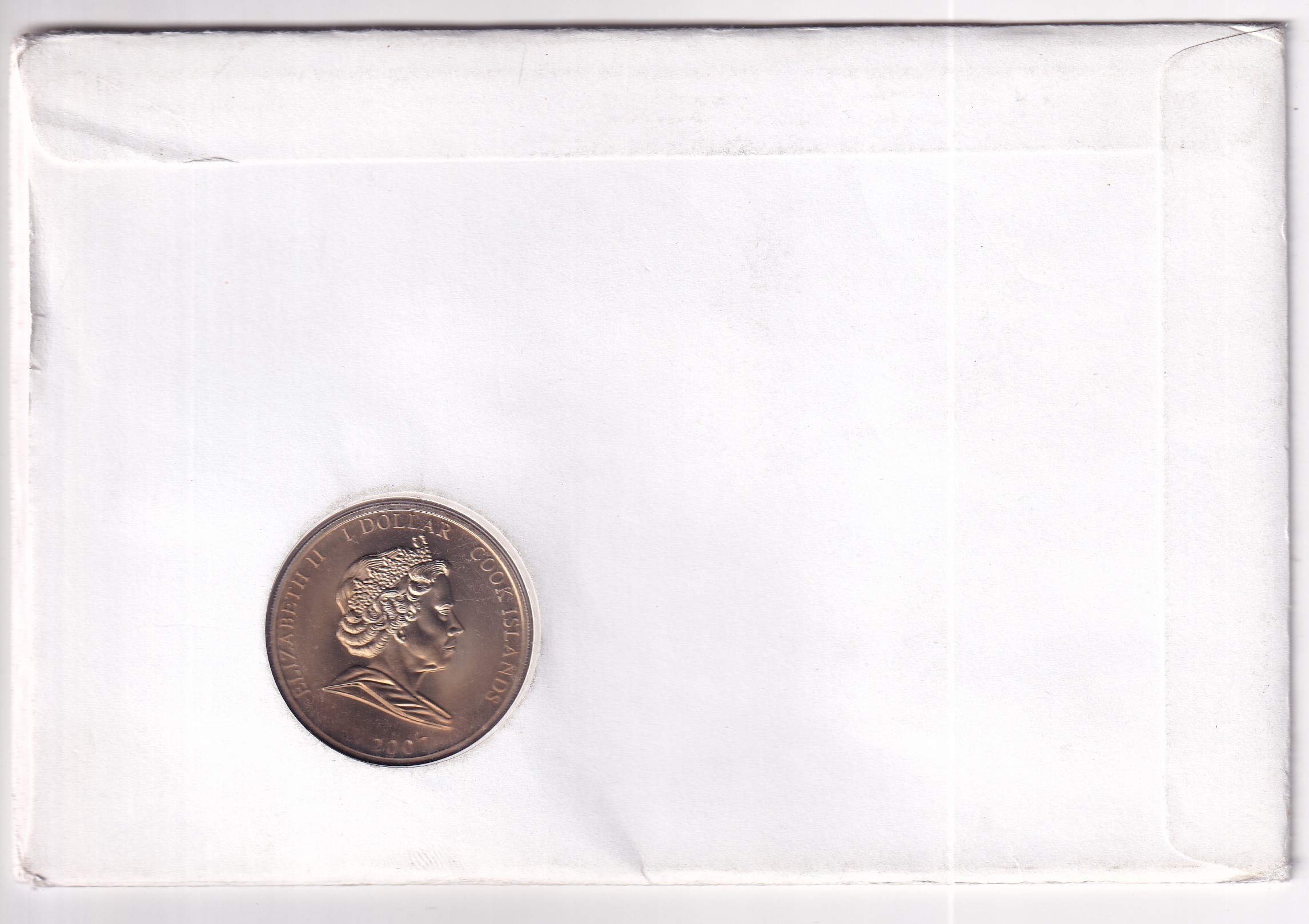 COOK Islands 1 Dollar 2007 - *Queen Elizabeth II* Diamond Wedding Anniversaty Commemorative Coin First DAY Cover Mint Pack GEM UNC