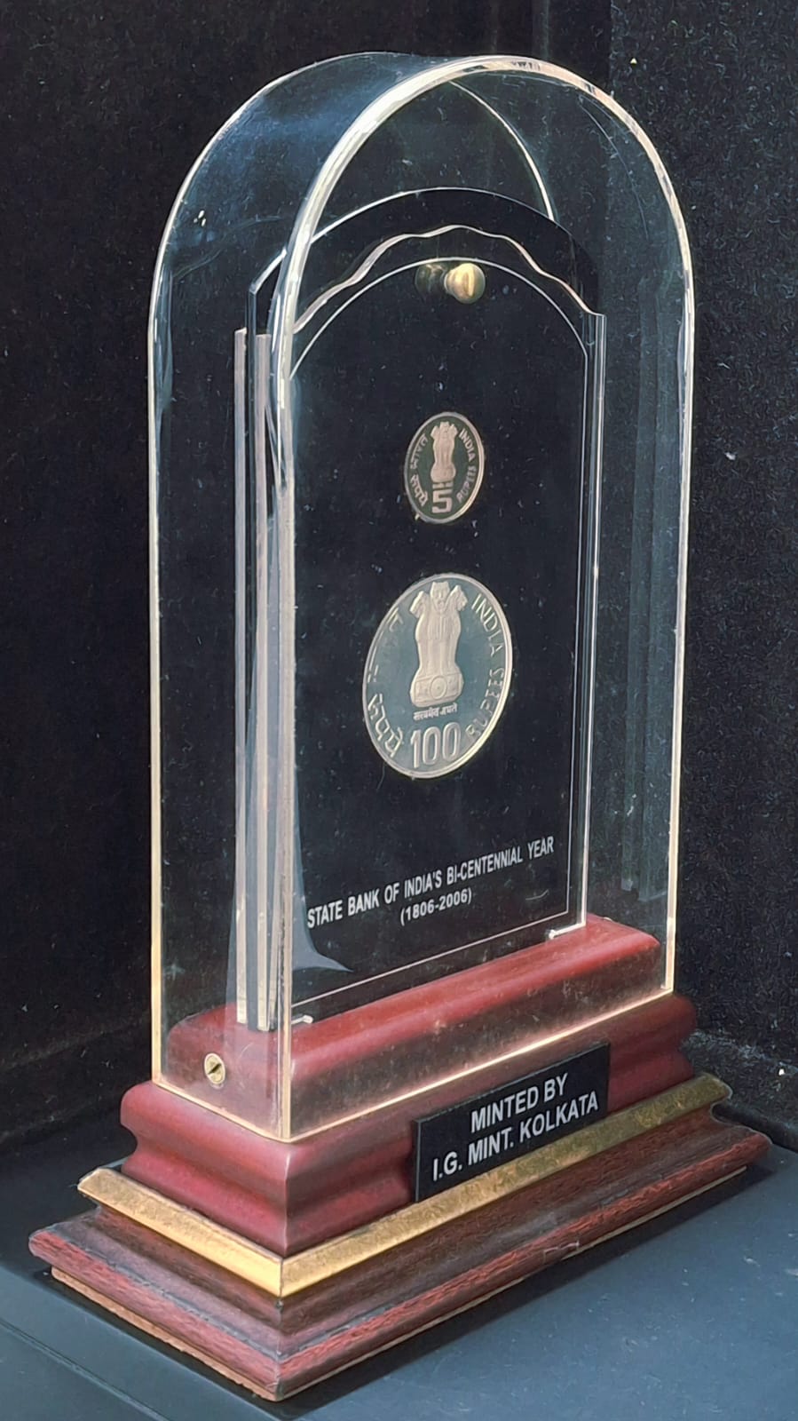 State Bank of India's BI-Centennial Year 2006 (2 PCS Coin ) V. I .P Set Extremely Rare