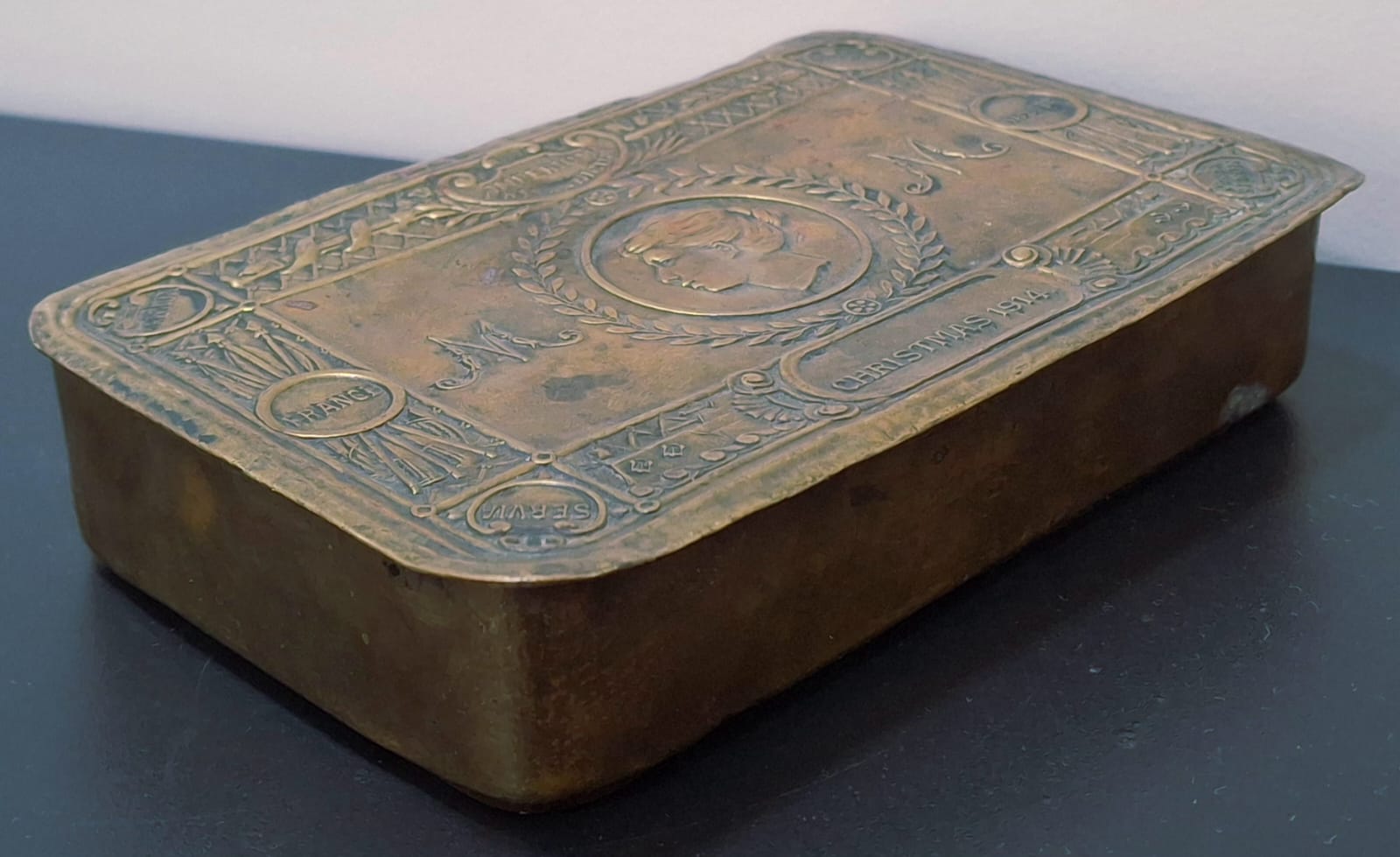 Birtish- India Biscuit BOX 1914 Very Rare 100% Old Original