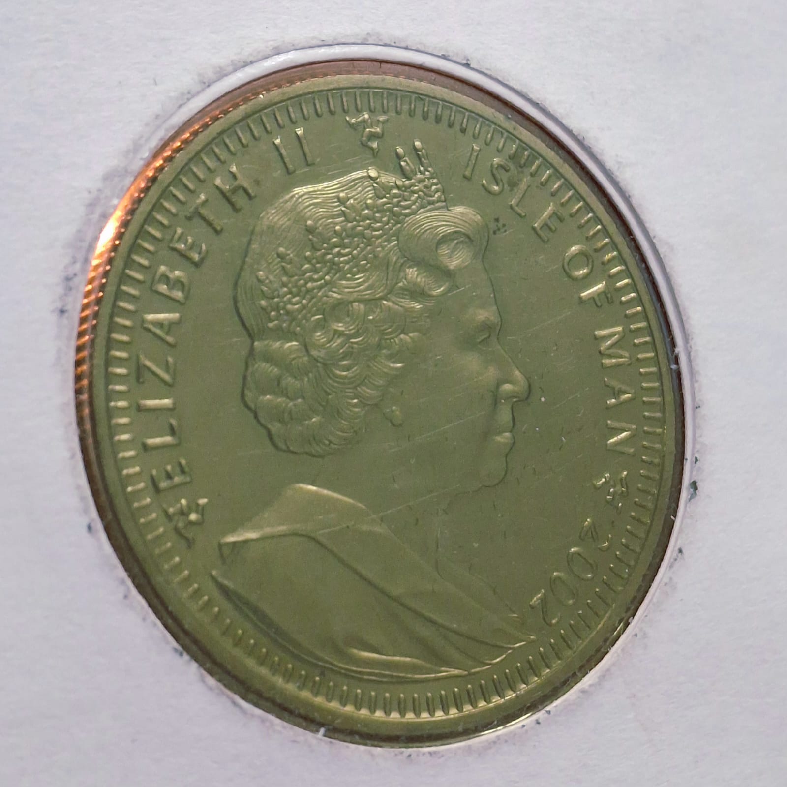 ISLE of MAN 1 Crown 2002 the Queen Mother Memorial Coin Cover Mint Pack GEM UNC