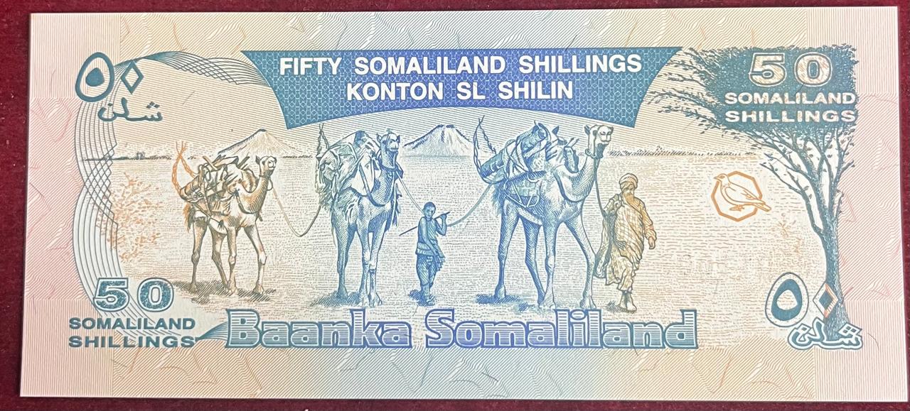 Somaliland 50 Shillings UNC Bank Note