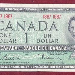 Canada 1 Dollar UNC Bank Note