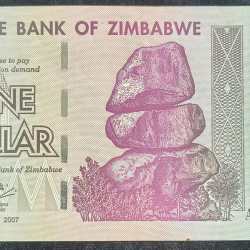 Zimbabwe 1 Dollar UNC Bank Note
