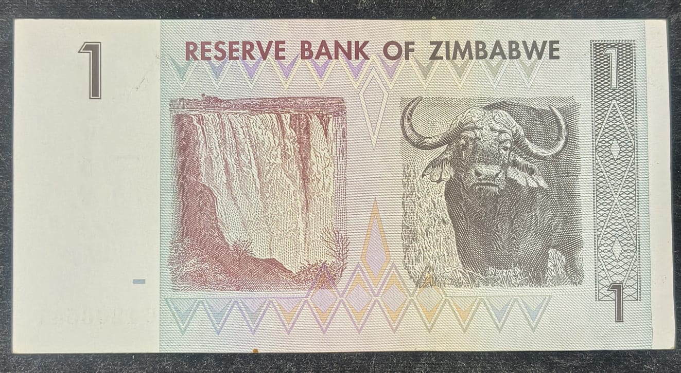 Zimbabwe 1 Dollar UNC Bank Note