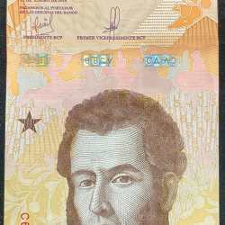 Venezuela 50 Bolivares UNC Bank Note