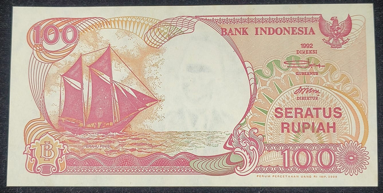 Indonesia 100 Seratus Rupiah UNC Bank Note