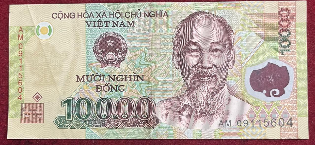 VIET NAM 10000 MUOI Nghin DONG Polymer UNC Rare Note