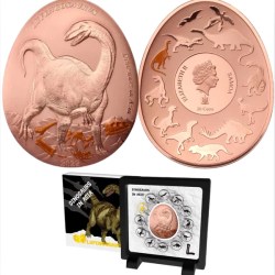 2022 Samoa - Dinosaurs in Asia Series - Lufengosaurus Proof Coin Pack