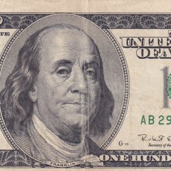 America 100 Dollar Benjamin Franklin Old Series 1996 Rare Note