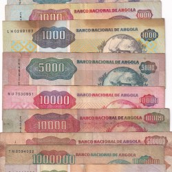 Angola 10 PCS Set #SK-20