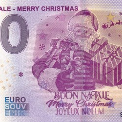 Italy O Euro Buon Natale / Merry Christmas UNC Note