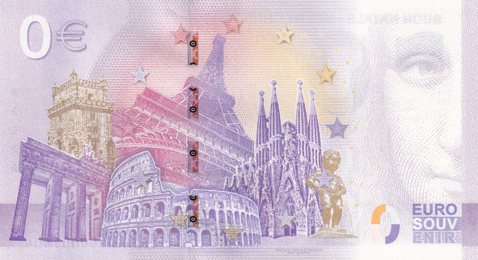 Italy O Euro Buon Natale / Merry Christmas UNC Note