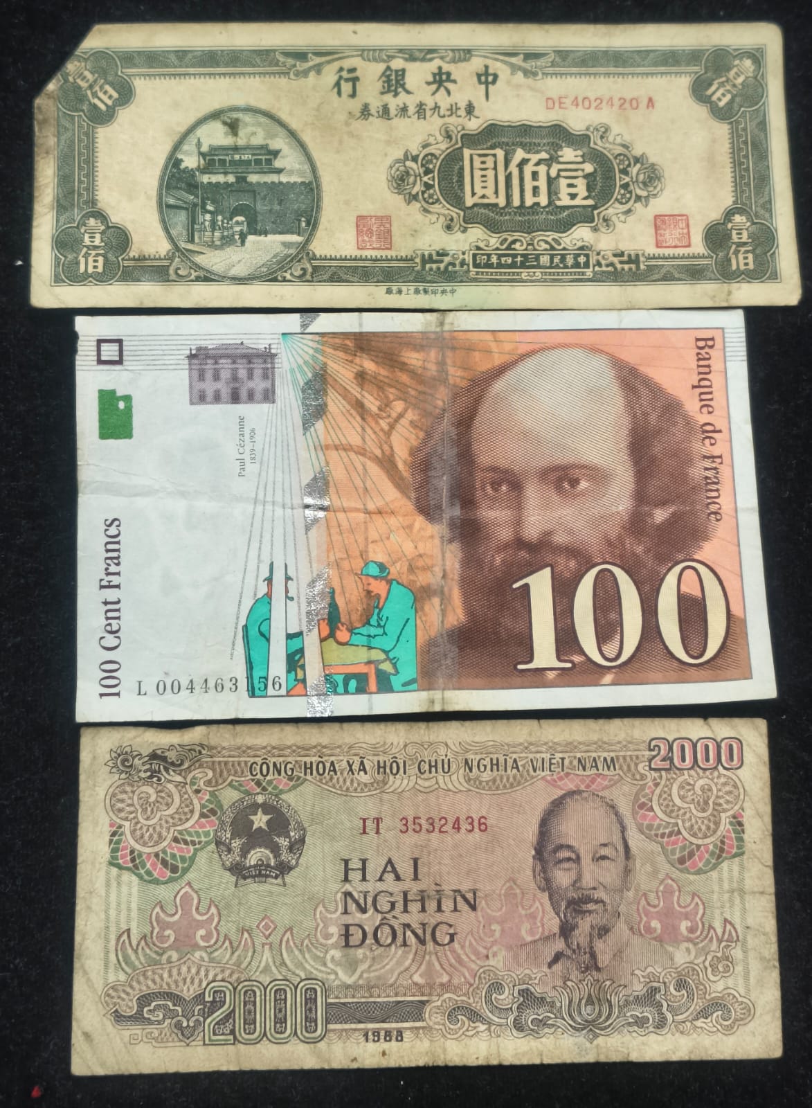 10 Different World Bank Note (10 Note Set)# Sku-3