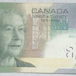 Canada 20 Dollar Elizabeth Note #B-2