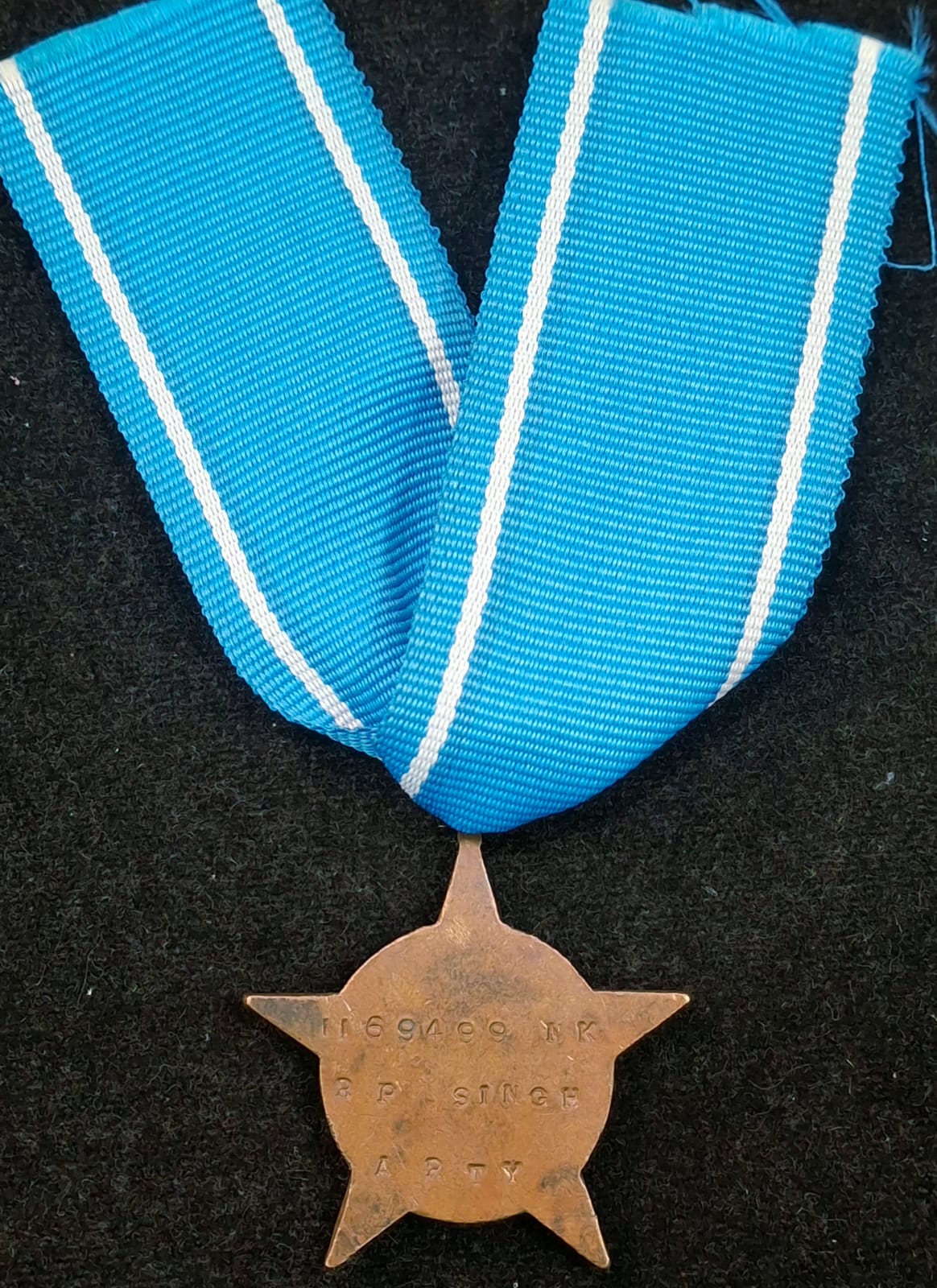 India : Poorvi Star 1971 Named Medal Rare # I-85