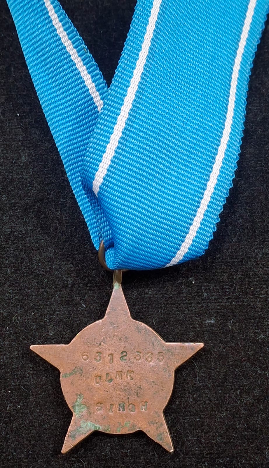 India : Poorvi Star 1971 Named Medal Rare # I-86