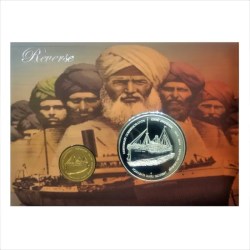Komagata Maru Incident - Centenary Commemoration - (1914 - 2014 ) Mumbai Mint 2 coins ((UNC SET))