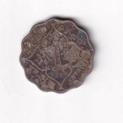 British India One Anna Edward VII 1908 Rare Coin #I-166