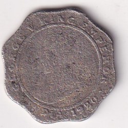 India - British 4 Annas 1920 - George V Rare Coin # D -3