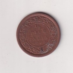 India - British ½ Pice 1903 - Edward VII Coin # D -30