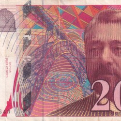 France 200 Francs Gustave Eiffel Rare Note