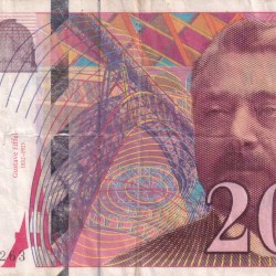 France 200 Francs Gustave Eiffel Rare Note