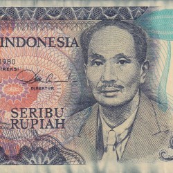 Indonesia 1000 Seribu Rupiah Bank Note