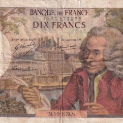 France 10 Francs (1968 Banque De France Dix Francs ) Bank Note