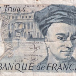France 50 Francs Loest Price Rare Note