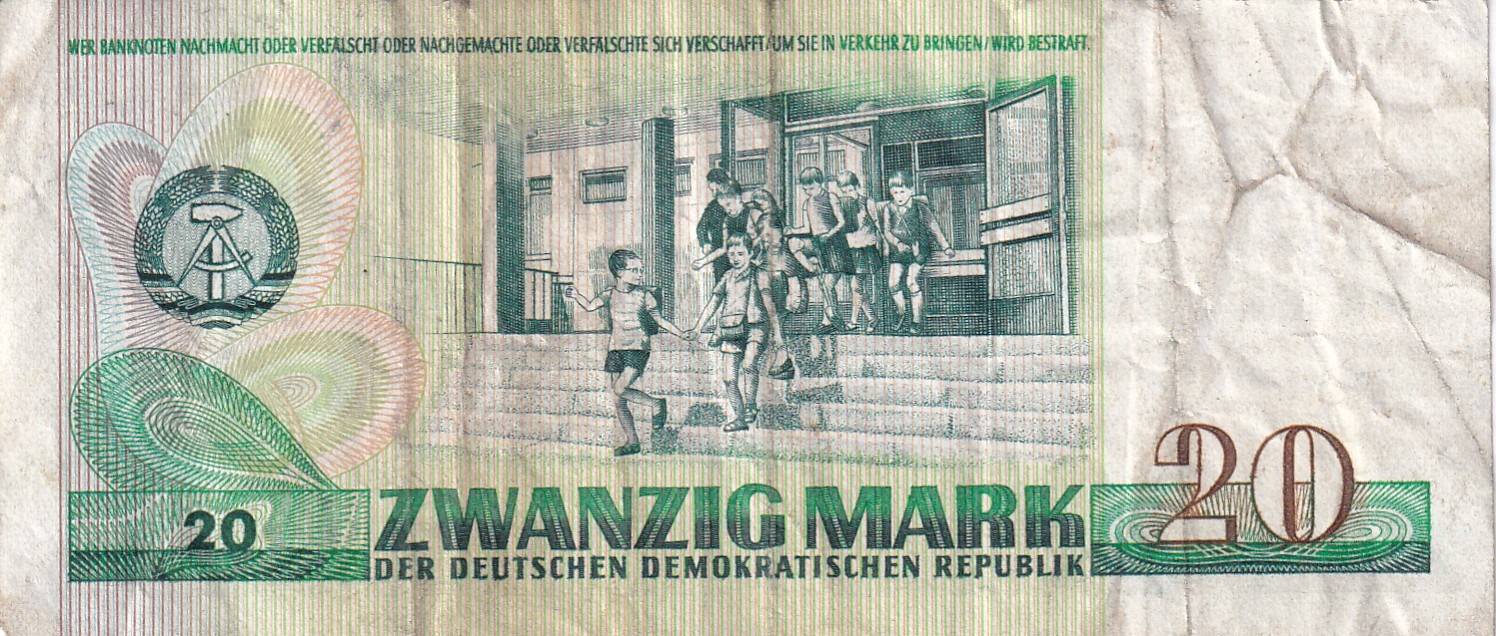 Germany 20 Mark (1975) Rare Note